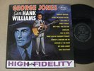 George Jones LP Salutes Hank Williams ORIG