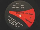 RARE ORNETTE COLEMAN IN CONCERT US CRAWS PRIVATE PRESS 2LP SET NM JAMES ULMER