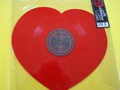 THE SUPREMES BABY LOVE/STOP IN THE NAME OF LOVE HEART SHAPED 7