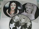 MADONNA GIVE ME ALL YOUR LUVIN PICTURE DISC TRIPLE SET ,INCLUDES PARTS 1,2 & 3