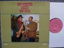 RARE German JAZZ orig LP BEN WEBSTER meets DON BYAS - SABA SB 15159 STEREO foc