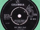 SEE EMILY PLAY=EX+ THE PINK FLOYD=1967=1st PRESS =MOD= BEAT=7