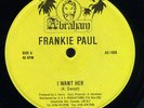 Frankie Paul - I Want Her Canada orig 12