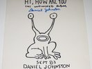 VINYL LP Daniel Johnston HI, HOW ARE YOU Original Press SIGNED