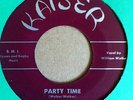 THE RAY-O-VACS party time 45 RARE DOO WOP R&B ROCKER TITTYSHAKER TEEN HEAR IT