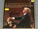 BERNSTEIN 4 Symphonies BRAHMS - DGG DIGITAL  w/AUTOGRAPH  4LP MINT