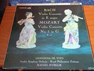 HMV ALP 1856 Gioconda De Vito Bach Mozart Violin Concertos Kubelik LSO / RPO