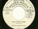 TONY MARTINEZ QUINTET 45RPM '54 RCA HOLLYWOOD MAMBO PROMO VG+ TO VG++ VINYL