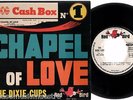 THE DIXIE CUPS / JERSEY RED chapel of love +3 RARE FRANCE RED BIRD RBEV 28001 EP