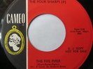 THE FOUR SHARPS-The Fife Piper-Rare Northern Soul/Mod (inst)-PROMO-Hear