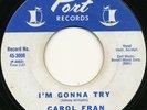 Northern Soul Mod R&B - CAROL FRAN on Port | i'm gonna try | LISTEN