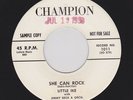'59 Southern R&B Screamer LITTLE IKE She Can Rock CHAMPION 1011 M- DJ HEAR NOW