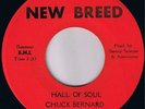 CHUCK BERNARD Hall Of Soul RARE FUNK NORTHERN SOUL 45 * Listen New Breed Chicago
