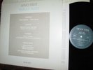 ARVO PART LP Tabula Rasa ECM NEW SERIES Keith Jarrett