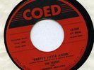 THE CRESTS Johnny Mastro 1958 DooWop 45 VG++ PRETTY LITTLE ANGEL - COED (In Red)