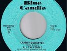 ALL THE PEOPLE Cramp Your Style RARE FUNK 45 * Listen Blue Candle Robert Moore
