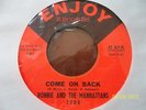 Ronnie & The Manhattans - Come On Back / Long Time No See Near Mint chip