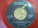 ELVIS PRESLEY . EL SALVADOR - RED VINYL -A MESS OF BLUES, ITS NOW OR NEVER -RARE