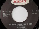 SAINTS: I've Been Taken For A Ride / The Sun Don't Shine 45 rare Soul