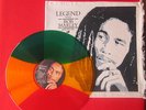 BOB MARLEY   - PICTURE DISC  label  LP  - Legend (coloured vinyl)