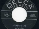 Tangiers-Remember Me-Decca Doo Wop 45 