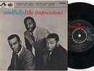 THE IMPRESSIONS EP-SOULFULLY plus 3-H.M.V.-***NICE COPY***