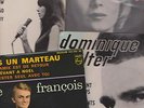 4 x 45T EP autographe CHER Betty MARS Dominique WALTER  /// Claude FRANCOIS