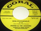 1967 PROMO 45 Rpm Pepper & The Shakers SEMI-PSYCHEDELIC / I'LL ALWAYS LOVE YOU