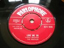 **BEATLES - LOVE ME DO / P.S. I LOVE YOU 1962 UK ORIGINAL RED PARLOPHONE LABEL**