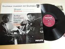 GRUMIAUX on violin and piano MOZART BRAHMS philips mono RARE NM+