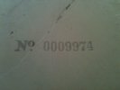 ?  The Beatles White Album UK 1st Press VERY LOW NUMBER 0009974 Mono Top Open  ?