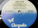 BLONDIE Plastic Letters 1978 UK CHRYSALIS 1st PRESS MINT