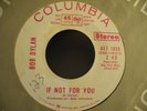 BOB DYLAN WHILTE LABEL PROMO ROCK 45 ON COLUMBIA 1039 LISTEN TO IT