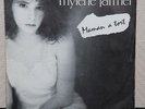 SP Mylene FARMER maman a tort  1984 RARE noir et blanc