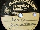 Guy Mitchell & Chordettes 78 RPM Acetate 1957 (Ford Jingles) Hear it