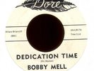 BOBBY MELL Dedication Time on Dore Promo R&B Popcorn 45 Hear