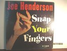Joe Henderson-Snap Your Fingers-Rare Original R&B/Soul LP-In Shrink