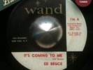 Ed Bruce - It's Coming To Me KILLER POPCORN R&B SOUL DANCER 2 SIDER Hear