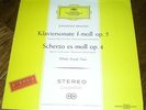 Kempff Brahms Piano Sonata DGG Red Stereo Alle Hersteller Tulips SLPM 138 010