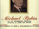 33CX 1281: RABIN: Glazunov & Paganini Violin Concertos