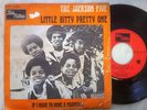 Rare 45T Jackson Five French press motown Little bitty pretty one