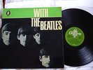 LP With the Beatles auf grünen Odeon / Top Cover