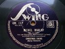 MICHEL WARLOP TRIO- DJANGO REINHARDT christmas swing 78 RPM