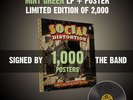 SOCIAL DISTORTION Hard Times Signed Poster 2 Green Record Store Day 2012 Sealed