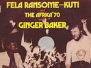 Orig FELA RANSOME KUTI Africa 70 with GINGER BAKER Live LP EX afro rock / funk