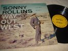 Original 1957 U.S. MONO SAMPLE LP SONNY ROLLINS Way Out West  Contemporary  NM-