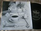 Peggy Lee   Black Coffee with Peggy Lee   Brunswick 10