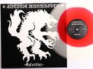Satanic Warmaster -Opferblut LP ++ ltd. 100 ++ CLEAR/RED VINYL clandestine blaze