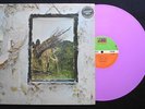 LED ZEPPELIN IV LP UK Lilac Vinyl in Stickered Sleeve