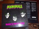 Manimals LP Blood Is The Harvest private NM cleveland punk metal Misfits